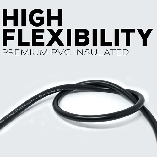 Miniatura 5 de BEST CONNECTIONS Cable de remolque de 4 vías (25 pies) – Cable aislado de 4 conductores de calibre 14 resistente – Duradero, resistente a