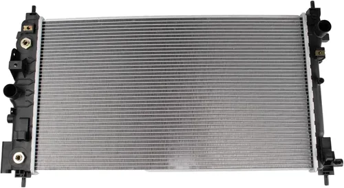 Miniatura 46 de TRQ Radiador de 1 fila de núcleo de aluminio de 26.5 pulgadas de ancho de núcleo compatible con Chevrolet Captiva Sport 2012-2015 Saturn Vue