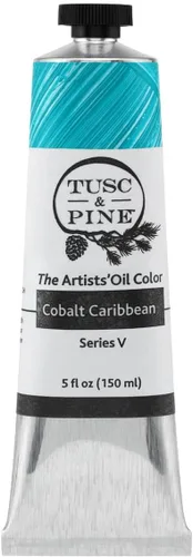Miniatura 228 de Tusc & Pine Pintura al óleo Artist – Alizarin Crimson, 1.4 fl oz, sin amarilleo, consistencia rica y cremosa, carga máxima de pigmento, pinturas al