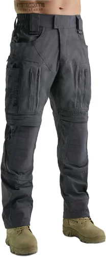 Miniatura 3 de ZAPT Pantalones de combate Gen3 con sistema de protección de rodilla Verde Marrón