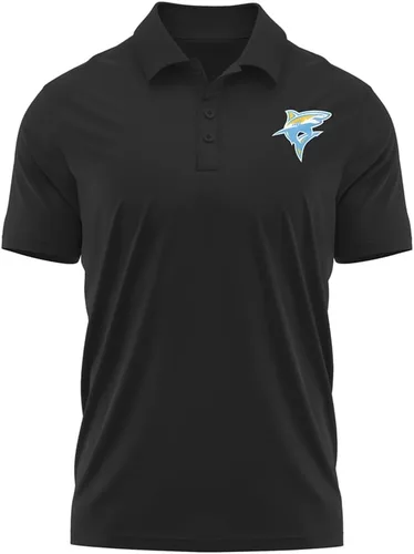 Miniatura 124 de Camisa polo deportiva oficial de la NCAA Collegiate para hombre, colección con logotipo en el pecho izquierdo
