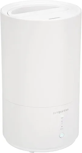 PureGuardian Humidificador ultrasónico de niebla fría de llenado superior para el hogar con bandeja de aromaterapia, cubre 320 pies cuadrados,
