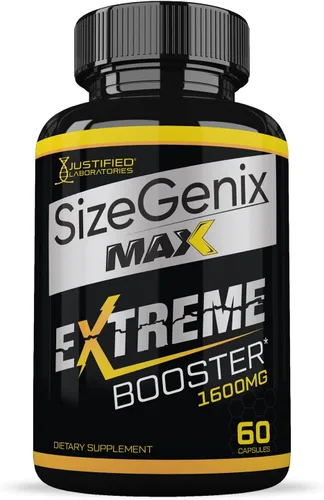 Miniatura 3 de Sizegenix Max 1600 mg Advanced Men's Health Formula 300 cápsulas (paquete de 5)