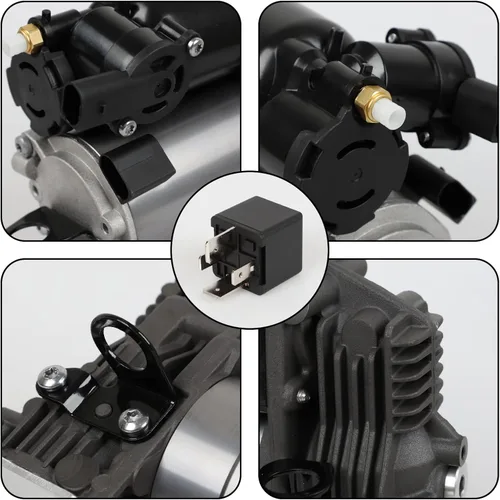 Miniatura 4 de Reemplazo de la bomba del compresor de la suspensión del aire para 1643201204 Mercedes Benz W164 X164 GL320 GL350 GL450 GL550 ML320 ML350