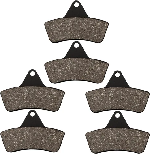 Miniatura 4 de Pastillas de Freno Delanteras y Traseras para Arctic Cat 250 2x4 4x4 300 375 400 454 500 650 Auto Utility