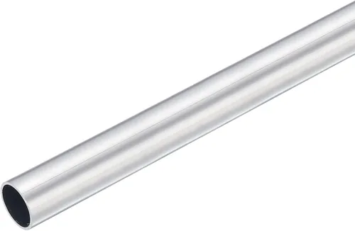 Miniatura 48 de uxcell Tubo redondo de aluminio 6063 0.157 in OD 0.118 in diámetro interior 11.811 in longitud tubería