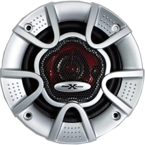 Miniatura 2 de Par de altavoces coaxiales SoundXtreme de 4 pulgadas en 3 vías y 220 vatios para automóvil con clasificación CEA (2 altavoces)