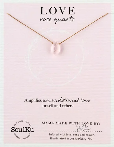Miniatura 4 de SoulKu Collar hecho a mano, joyería de empoderamiento con cristal curativo, joyería inspiradora para mujeres, regalos para mamá y hermana, extensor