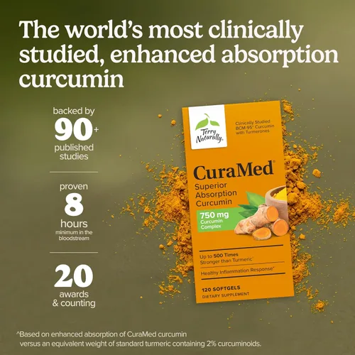 Miniatura 3 de Terry Naturalmente Curamed 750 mg 240 softgels