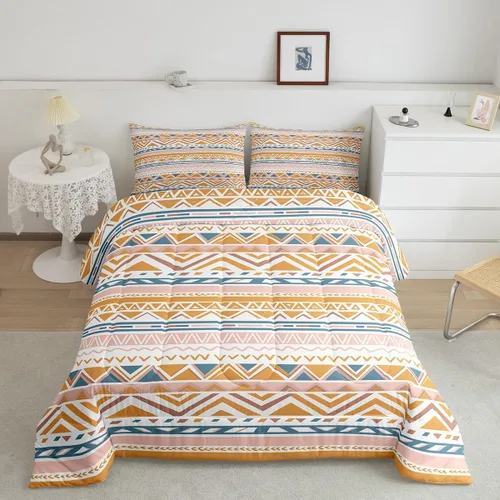 Miniatura 16 de Juego de ropa de cama de hurón tamaño individual para niños, diseño de dibujos animados de hurones para niños, bonito edredón acolchado de animales