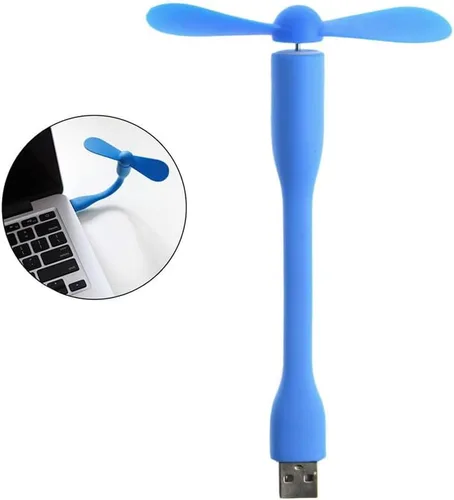Miniatura 5 de Ventilador de enfriamiento USB Gadgets electrónicos Ventilador Led USB Mini Ventilador Portátil Flexible Enfriador Para Portátil Teléfono
