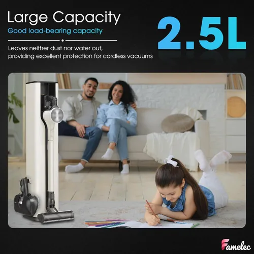 Miniatura 6 de Paquete de 10 bolsas de aspiradora LG, compatibles con LG CordZero todo en uno, aspiradora de torre A939KBGS A938KBGS A937KGMS, bolsas de repuesto