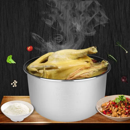Miniatura 3 de PATKAW Aroma Arrocera Arrocera Olla de Arrocera Interior Reemplazo Instantes Olla de Olla Liner Antiadherente Contenedor de Cocina de Arroz