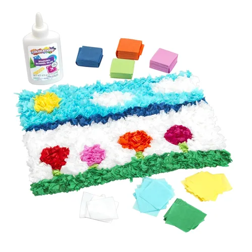 Miniatura 5 de Colorations® Mini cuadros de tejido – 10 colores, 5,000 piezas
