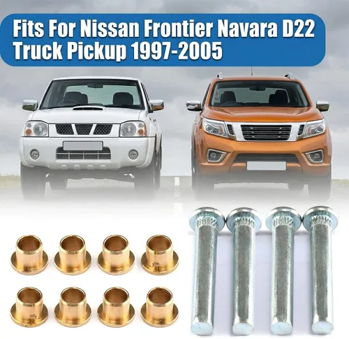 Miniatura 4 de Kit de reparación de pasadores de bisagra de puerta de automóvil, compatible con camioneta Nissan Frontier D22 1997-2005, accesorio de reemplazo