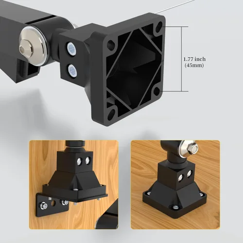 Miniatura 6 de Luz de trabajo de máquina impermeable LED, ángulo ajustable multiusos, aleación de aluminio, brazo largo para torno CNC fresado taladro prensa