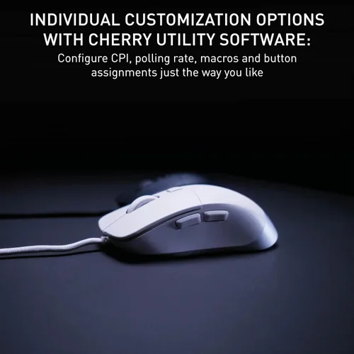 Miniatura 4 de M50 Mouse de Juegos con Cable (Con Cable, Blanco)