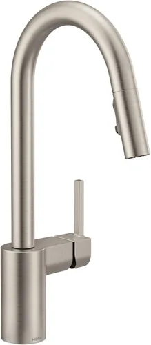 Miniatura 14 de Moen Align Grifo de cocina Motionsense Wave con un solo sensor sin contacto, de un mango de arco alto moderno con acoplamiento de reflejo