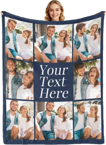 Miniatura 39 de Regalos para hija, mantas personalizadas con fotos, mejor manta para hija, manta personalizada con foto de niños, mantas personalizadas con collage