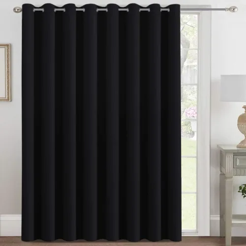 Miniatura 160 de H.VERSAILTEX - Cortinas blackout con aislamiento térmico y ojales en la parte superior, para patios, puertas correderas y división de habitaciones