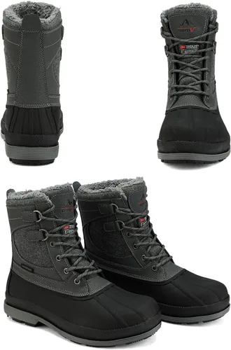 Miniatura 6 de NORTIV 8 Botas de nieve impermeables para hombre