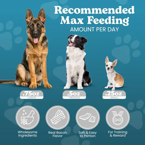 Miniatura 6 de Adventure Shreds Elk & Bacon Golosinas para perros, golosinas suaves y finas para entrenamiento y recompensas, aperitivos sin granos para mascotas