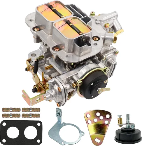 Miniatura 2 de Carburador de 2 barriles para Weber 32/36 DGAV DGV DGEV estrangulador eléctrico progresivo carburador para Mazda B2000 B2200 Toyota Pickup 20R 22R