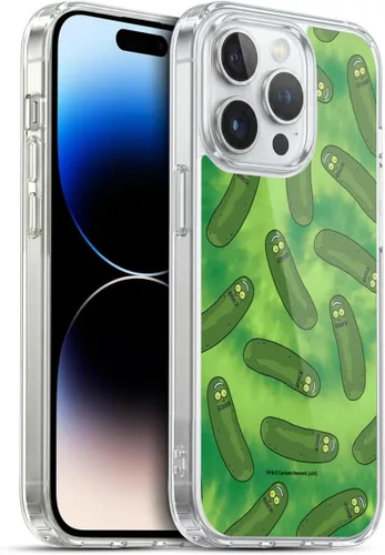 Miniatura 164 de Head Case Designs Funda de gel con licencia oficial de Rick and Morty Aliens Season 3 [protección de grado militar] compatible con Apple iPhone 12