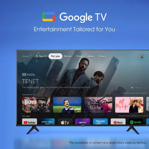 Miniatura 8 de Hisense - Televisión Smart 55A6H serie A6, de 55 pulgadas, con resolución 4K UHD, con Google TV, compatibilidad con Alexa, Dolby Vision HDR, DTS