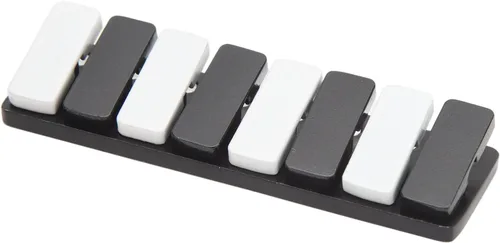 Miniatura 3 de Juguete deslizante para ansiedad, llave de piano de alta calidad, con clicker háptico, para alivio del estrés, con sonido de metal nítido