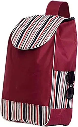 Bolsa de repuesto para carrito de compras de 30 litros, bolsa de repuesto para carrito, bolsa de tela Oxford impermeable portátil, bolsa ligera para