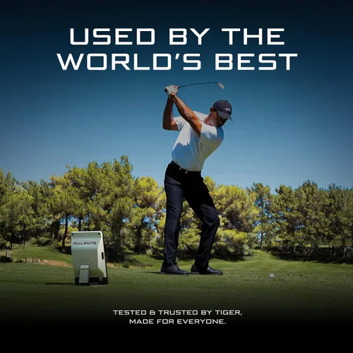 Miniatura 6 de Kit de lanzamiento de golf Full Swing Analizador portátil de datos de swing para interior/exterior 16 métricas de club y bola Cámara 4K
