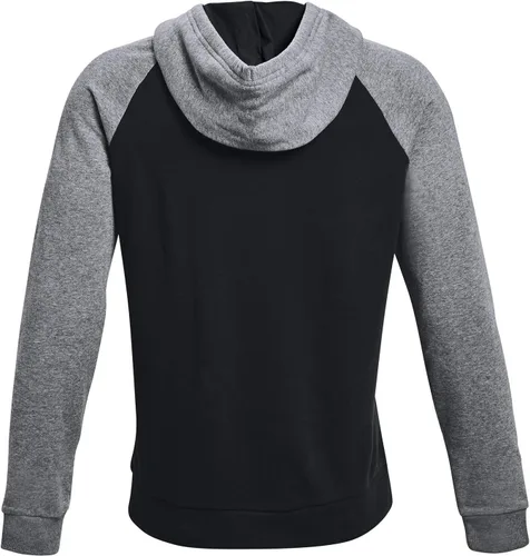 Miniatura 5 de Under Armour Sudadera con capucha Rival Wordmark Colorblock para hombre
