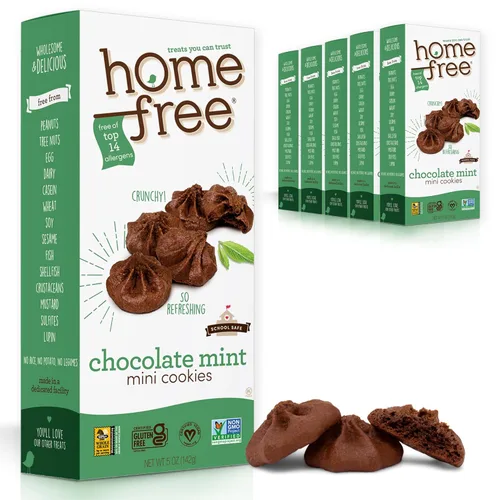 Miniatura 14 de Homefree Mini Caja de Galletas con Doble Chispas de Chocolate, Sin Gluten, Sin Nueces, Vegano, Seguro para la Escuela y Refrigerio Amigable