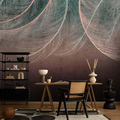 Miniatura 46 de artgeist Mural de pared de plumas de 98 x 69 pulgadas, tamaño XXL, no tejido, de forro polar, para decoración de pared, impresión fotográfica, #10