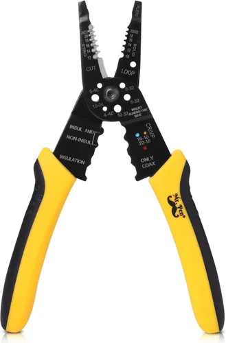 Mr. Pen - Pelacables, 8 pulgadas, cortador de alambre, pelacables, herramienta de pelacables, pelacables, pelacables, herramientas de cableado,