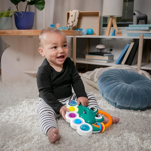 Miniatura 11 de Baby Einstein Ocean Explorers Neptune's Busy Bubbles - Juguete de actividad sensorial con luces interactivas y música, a partir de 3 meses Burbujas