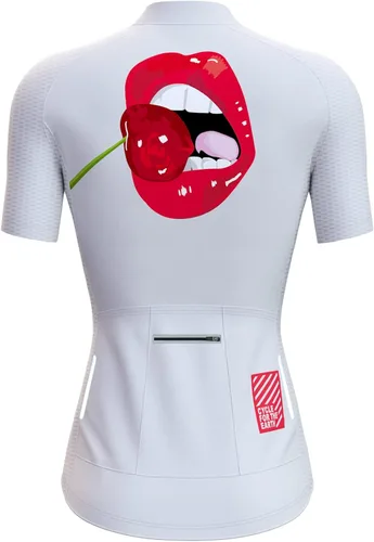 Lo.gas Cycling Jersey WomenShort SleeveBike Bicycle Biking Shirts for Women