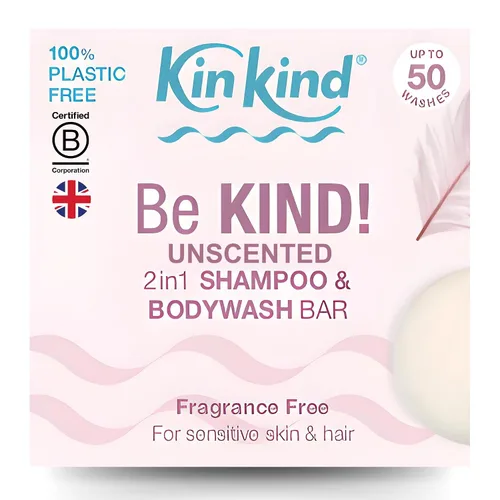 Miniatura 13 de KinKind NOURISH me! Set de barra de champú y acondicionador Barras de champú y acondicionador de aceite de argán y aceite de coco para hidratación