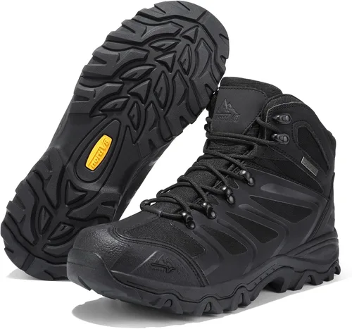 Miniatura 2 de NORTIV 8, Armadillo - Botas de senderismo para hombre, impermeables, ligeras, para exteriores, mochileros, senderismo