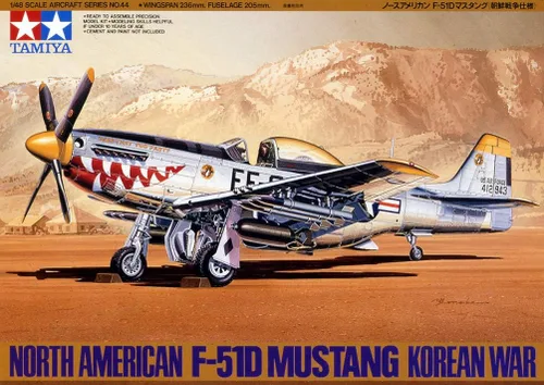 Miniatura 3 de Tamiya Modelos F-51D Mustang Modelo Kit