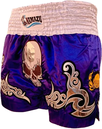 Miniatura 3 de NAMAZU Muay Thai - Pantalones cortos para hombres y mujeres, de alta calidad, para gimnasio, boxeo, kickboxing.