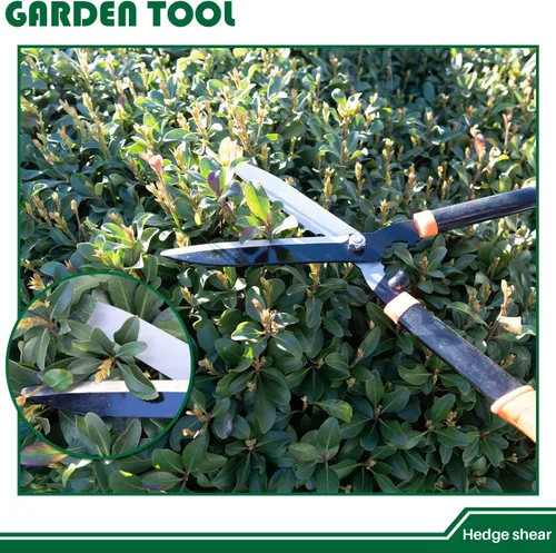 Miniatura 4 de Garden Tools - Juego de 3 tijeras de jardinería con podadora, cortasetos y tijeras de podar, cortador de ramas para árboles, flores, plantas, bonsái