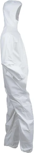 Miniatura 5 de KLEENGUARD - 3600044324 44324 A40 Elastic-Cuff and Ankles Hooded Coveralls White