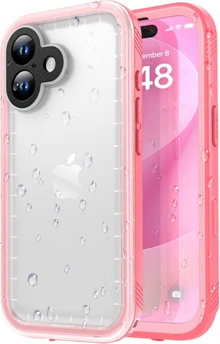 Miniatura 12 de SPORTLINK Funda para iPhone 15 Pro Max, IP68 resistente al agua, protección militar, cuerpo completo, resistente, a prueba de golpes, sellado 360, a