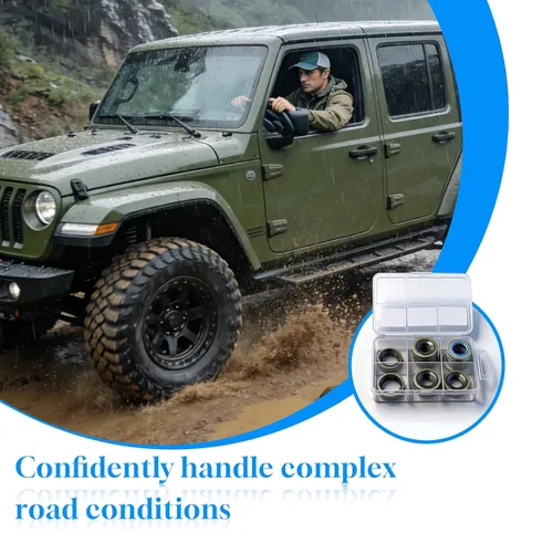 Miniatura 7 de Juego surtido de 40 piezas de 5 tamaños de junta de drenaje de aceite de goma metálica para M12 M14 M16 M18 compatible con Ford, Hummer, GM y más
