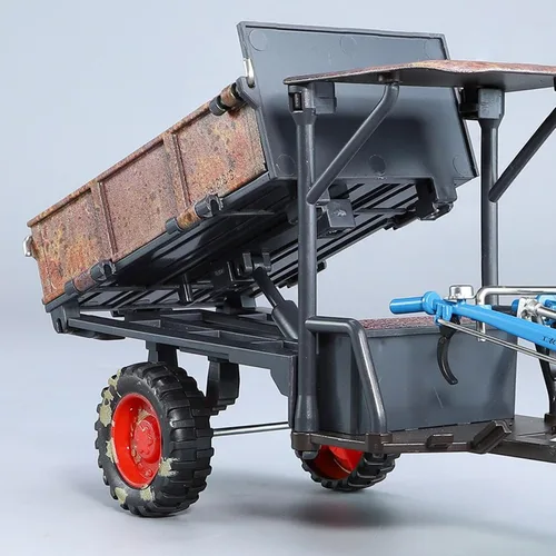 Miniatura 6 de Modelo a escala de tractor – 10.8x4.1x2.8 in Escala de aleación de juguete de tractores para caminar, juguete de tractor con luces y música, juguete