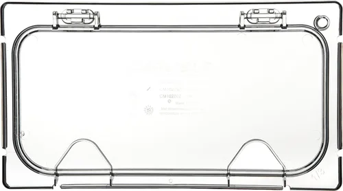Miniatura 2 de Carlisle FoodService Products CM10279Z07 Coldmaster EZ - Tapa de acceso con muesca, tamaño 1/3, 0.9 pulgadas de alto, 13 pulgadas de ancho, 7