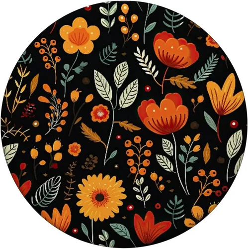 Miniatura 3 de Flores de otoño y hojas de otoño PopSockets intercambiables PopGrip
