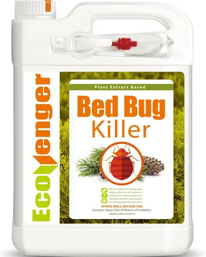 EcoVenger (anteriormente EcoRaider) Mata insectos con rociador remoto de 1 galón – Mata al 100% todas las etapas al contacto, mata insectos